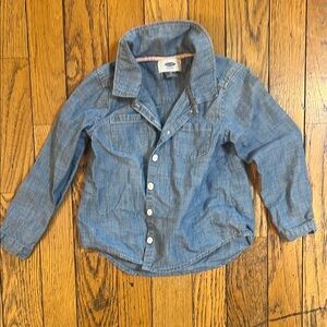 Old Navy Kids Blue Denim Shirt
